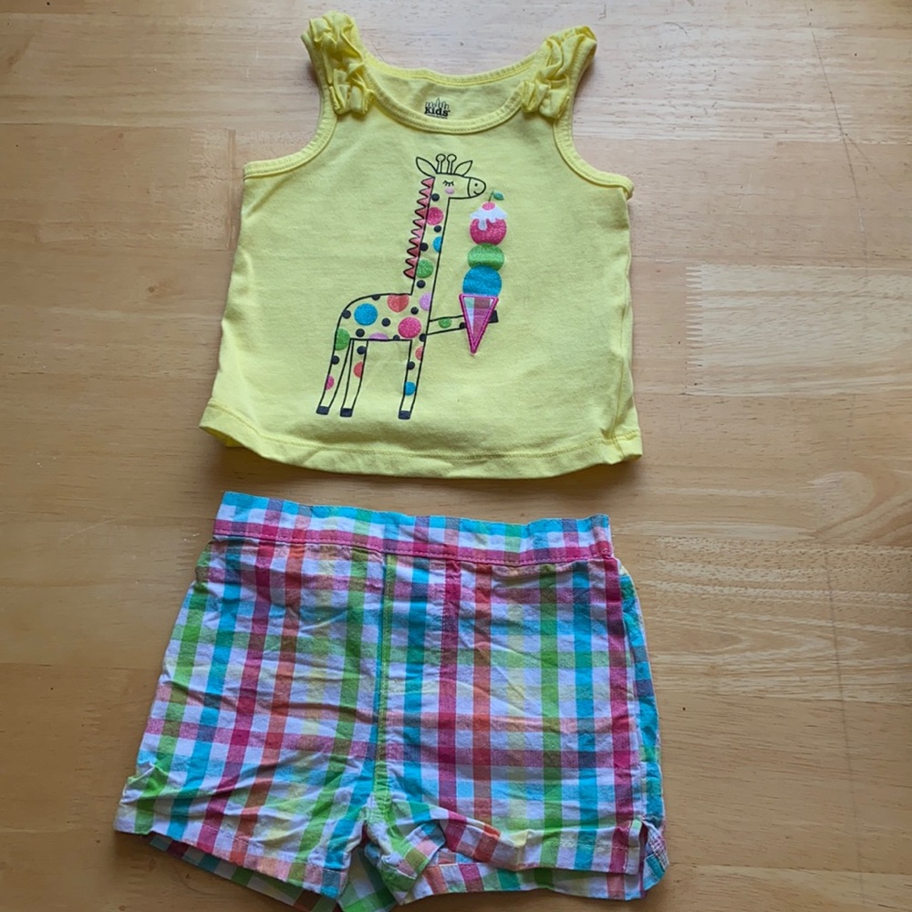 Baby Girl 18M Tank & Shorts Set